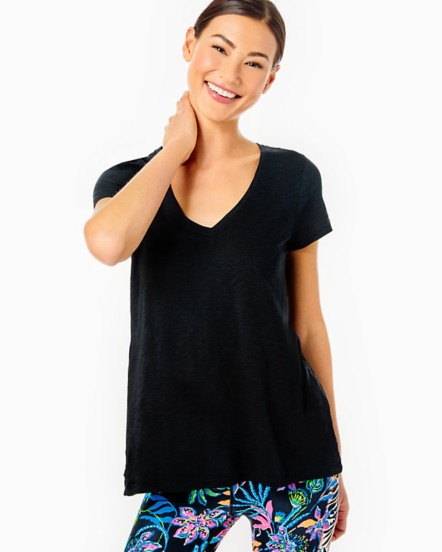 Etta V-Neck Top | Lilly Pulitzer Outlet
