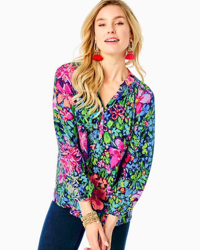 Elsa Silk Top | Lilly Pulitzer Outlet
