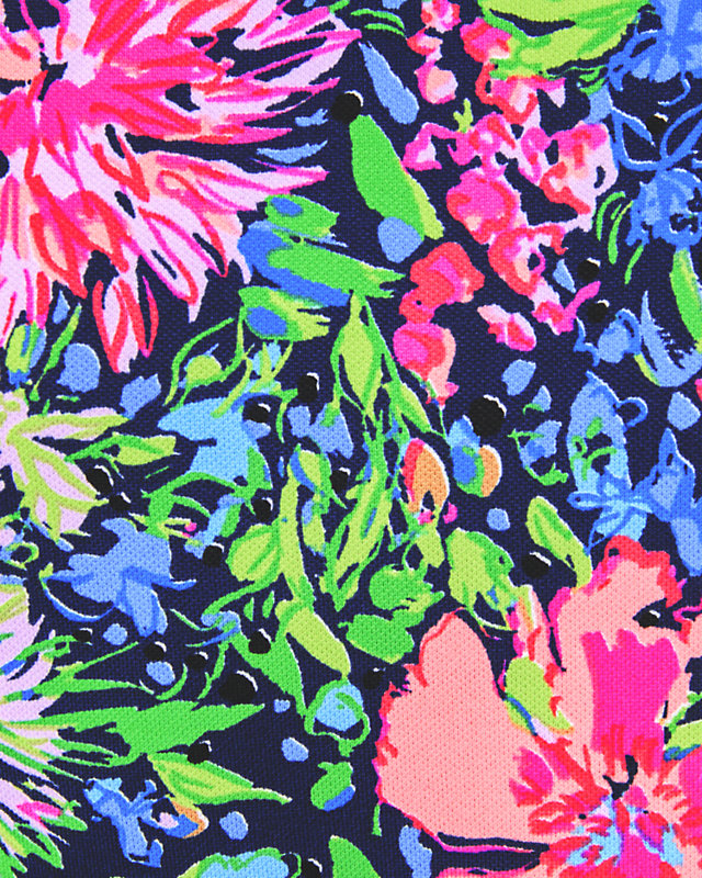 UPF 50+ Luxletic Frida Puff Sleeve Polo | Lilly Pulitzer Outlet