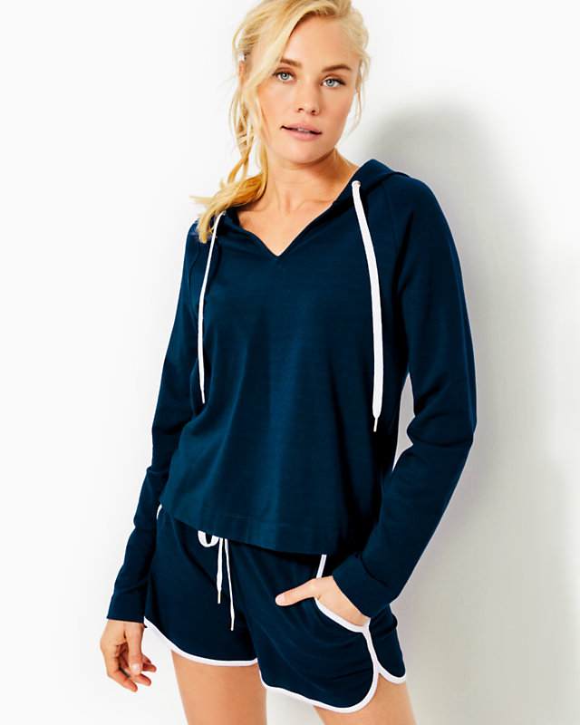 Kiawah Long Sleeve Hoodie | Lilly Pulitzer Outlet