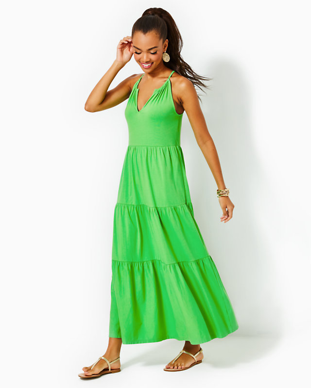 Maribella Halter Maxi Dress | Lilly Pulitzer Outlet