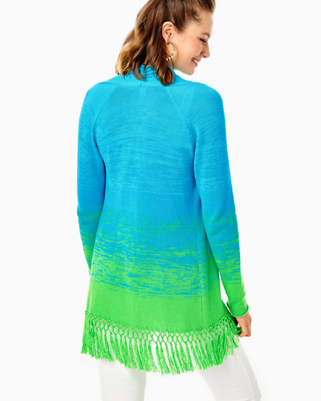 Tatum Ombre Fringe Cardigan | Lilly Pulitzer Outlet