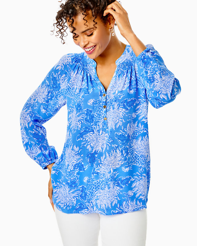 Elsa Silk Top | Lilly Pulitzer Outlet