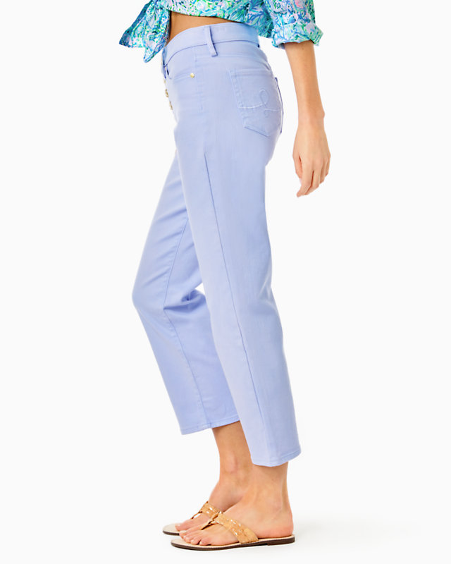 27" South Ocean High Rise Straight Leg Jean | Lilly Pulitzer Outlet