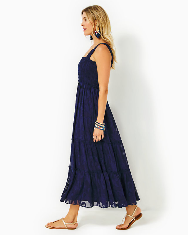 Hadly Smocked Maxi Dress | Lilly Pulitzer Outlet