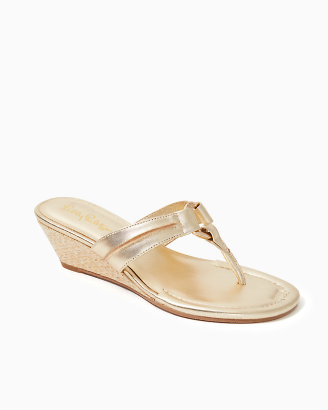 McKim Wedge Sandal | Lilly Pulitzer Sale | Lilly Pulitzer Outlet