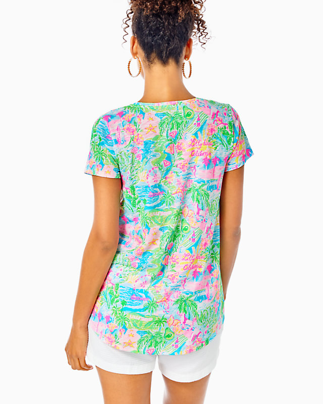 Etta V-Neck Top | Lilly Pulitzer Outlet
