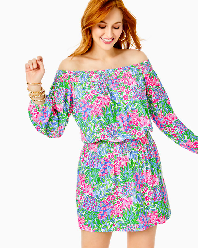 Cyla Off-The-Shoulder Romper | Lilly Pulitzer Outlet