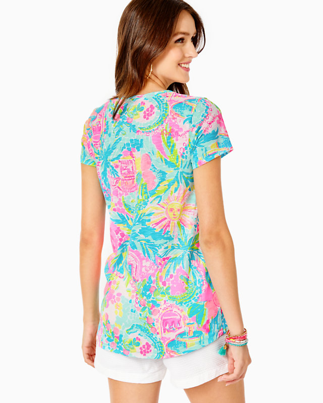 Etta V-Neck Top | Lilly Pulitzer Outlet