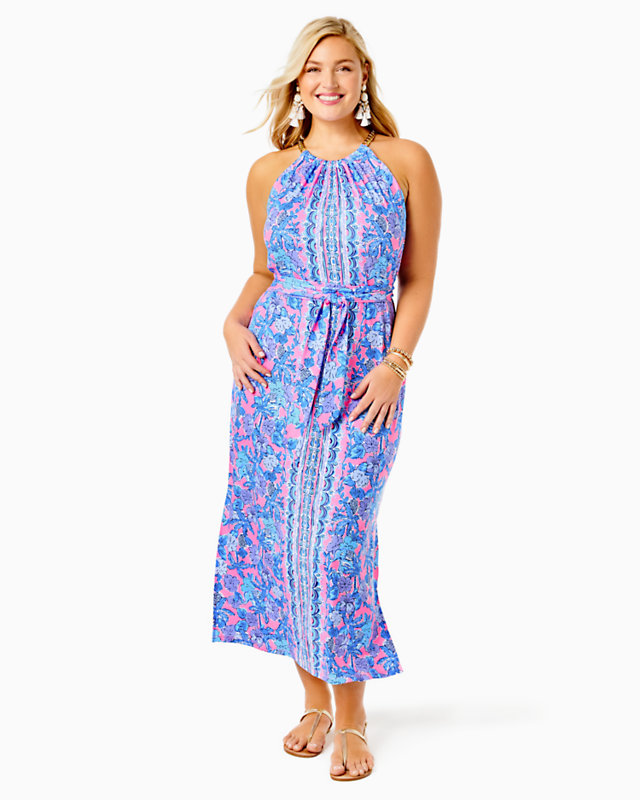 Bingham Halter Midi Dress | Lilly Pulitzer Outlet
