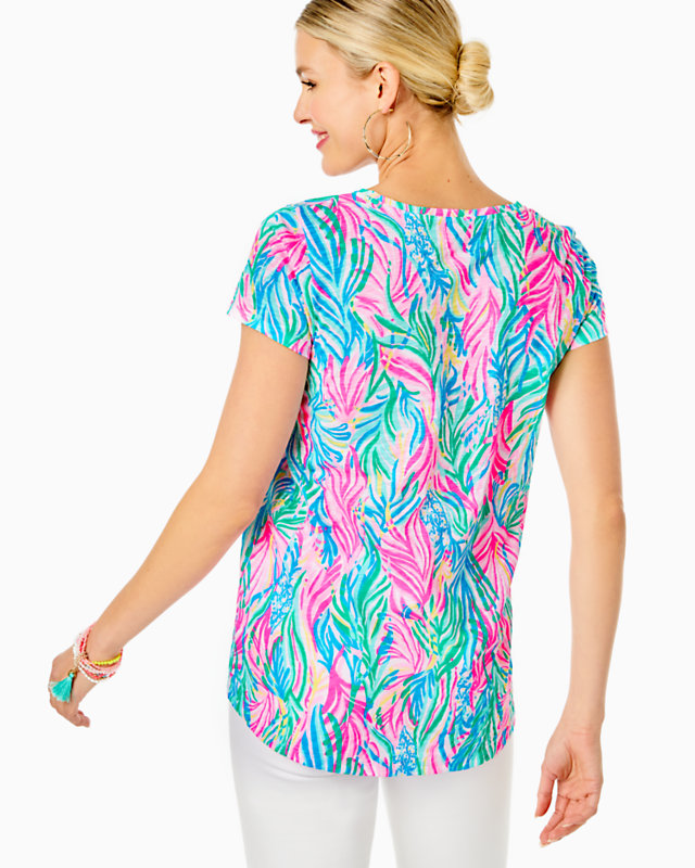 Etta Scoopneck Top | Lilly Pulitzer Outlet