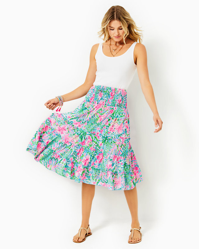 Deavan Midi Skirt | Lilly Pulitzer Outlet