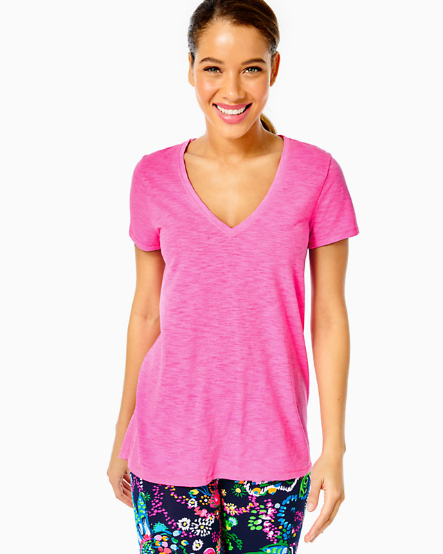 Etta V-Neck Top | Lilly Pulitzer Outlet