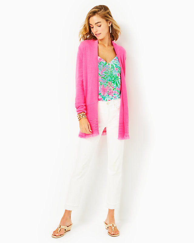 Noble Fringe Cardigan | Lilly Pulitzer Sale | Lilly Pulitzer Outlet
