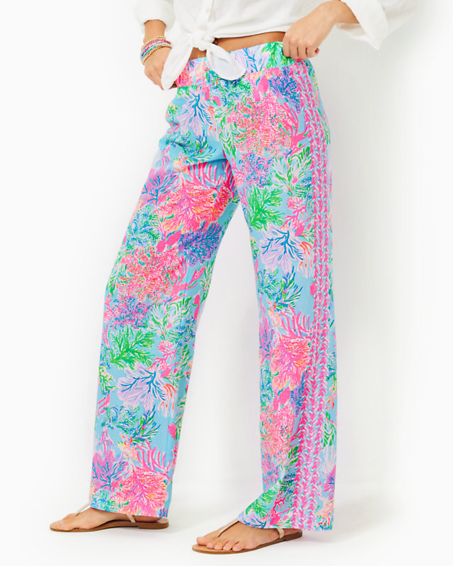 32" Bal Harbour Palazzo Pant | Lilly Pulitzer Outlet