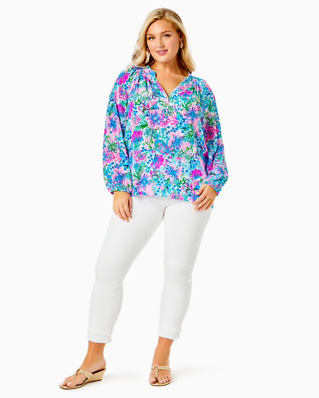 Elsa Silk Top | Lilly Pulitzer Outlet