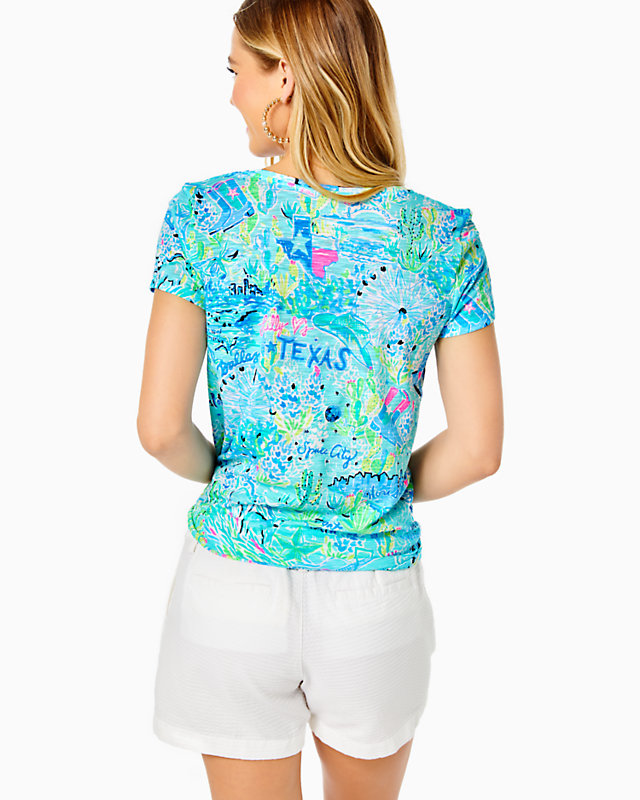 Etta V-Neck Top | Lilly Pulitzer Outlet