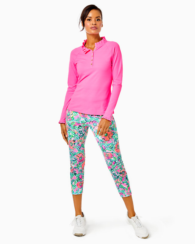 UPF 50+ Luxletic 25" Corso Crop Pant | Lilly Pulitzer Outlet