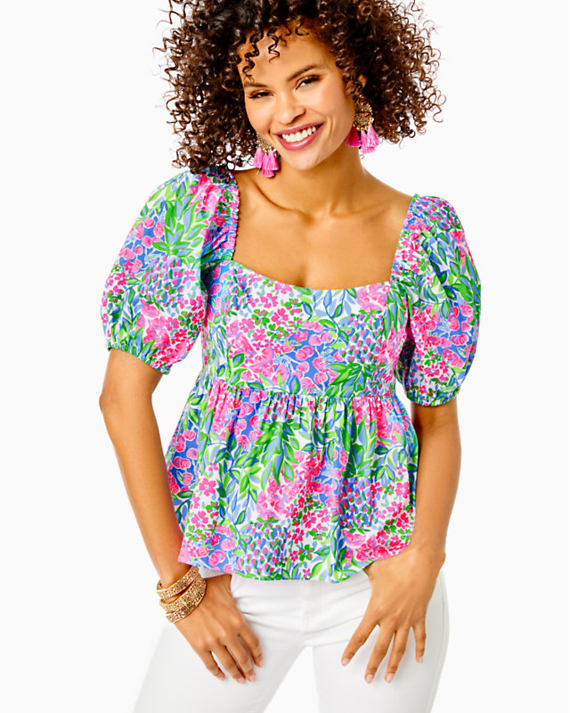 Kay Babydoll Top | Lilly Pulitzer Outlet | Lilly Pulitzer Outlet