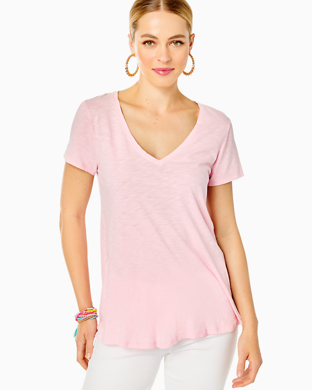 Etta V-Neck Top | Lilly Pulitzer Outlet