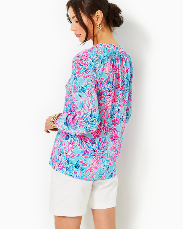 Elsa Silk Top | Lilly Pulitzer Outlet