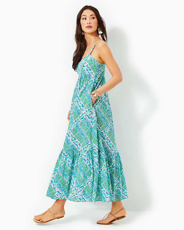 Hiedi Cotton Maxi Dress | Lilly Pulitzer Outlet