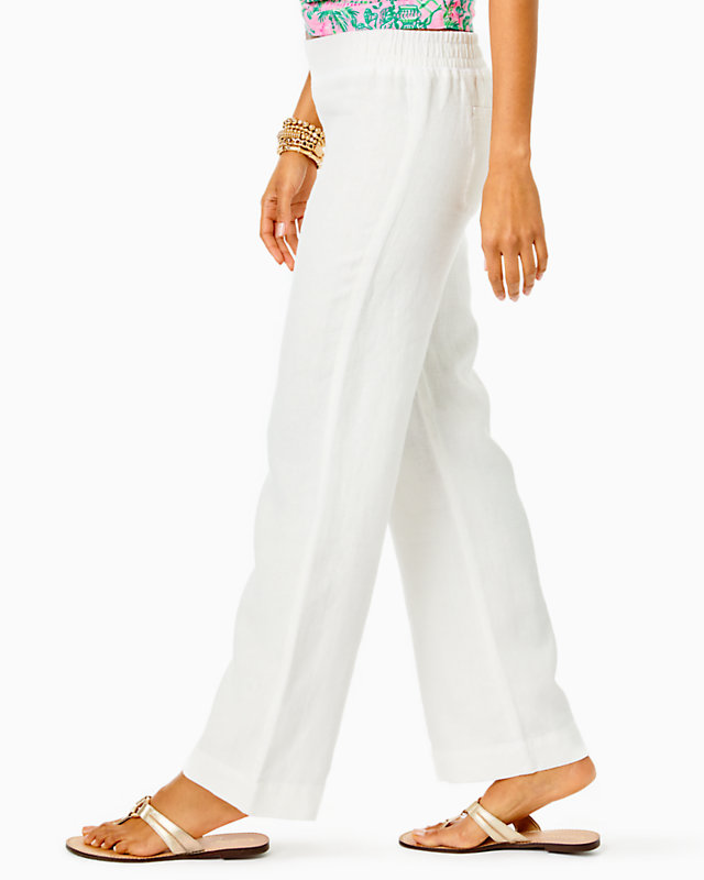 31" Deri Linen Palazzo Pant | Lilly Pulitzer Outlet