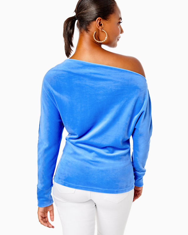 Sheera Velour Top | Lilly Pulitzer Outlet