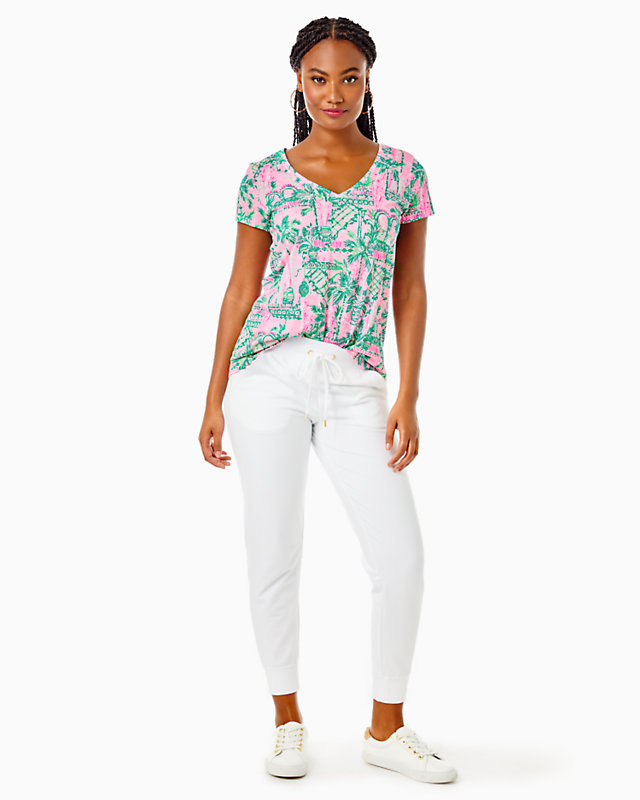 Etta V-Neck Top | Lilly Pulitzer Outlet