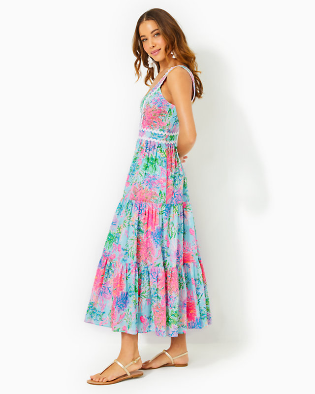 Pollie Midi Dress | Lilly Pulitzer Outlet