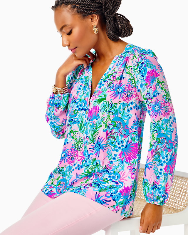 Elsa Silk Top | Lilly Pulitzer Outlet