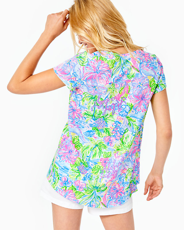 Etta V-Neck Top | Lilly Pulitzer Outlet