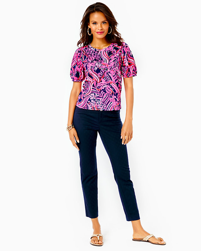 29" Kelly Textured Ankle Length Skinny Pant | Lilly Pulitzer Outlet