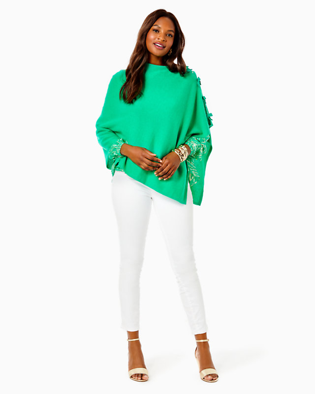 Harp Cashmere Wrap With Bows | Lilly Pulitzer Sale | Lilly Pulitzer Outlet