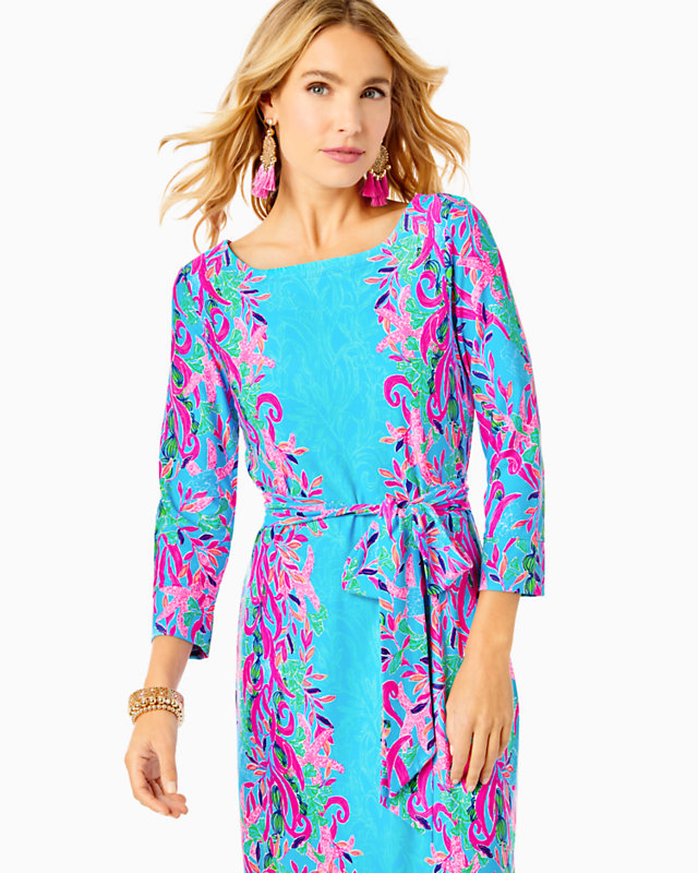 UPF 50+ Carabella Chillylilly Midi Dress | Lilly Pulitzer Outlet