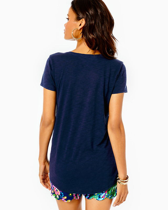 Etta V-Neck Top | Lilly Pulitzer Outlet