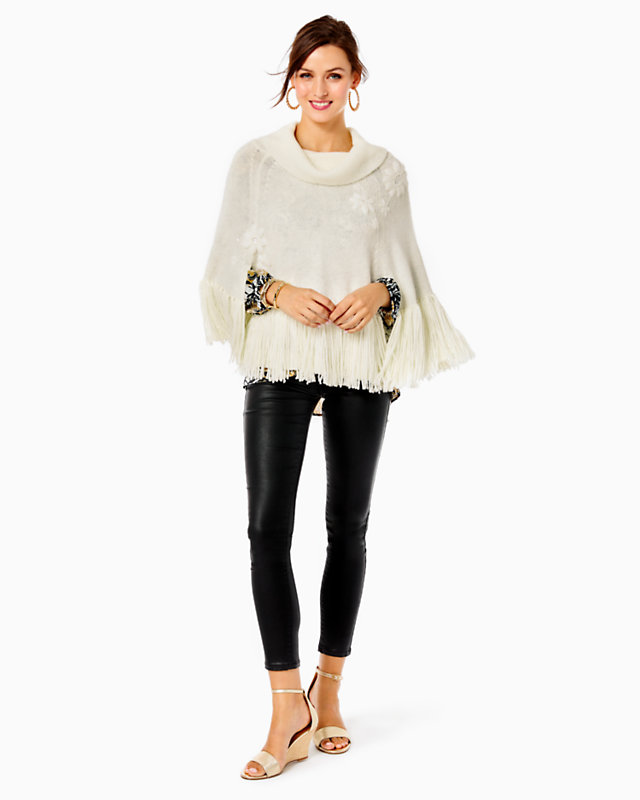 Kip Fringe Poncho | Lilly Pulitzer Outlet