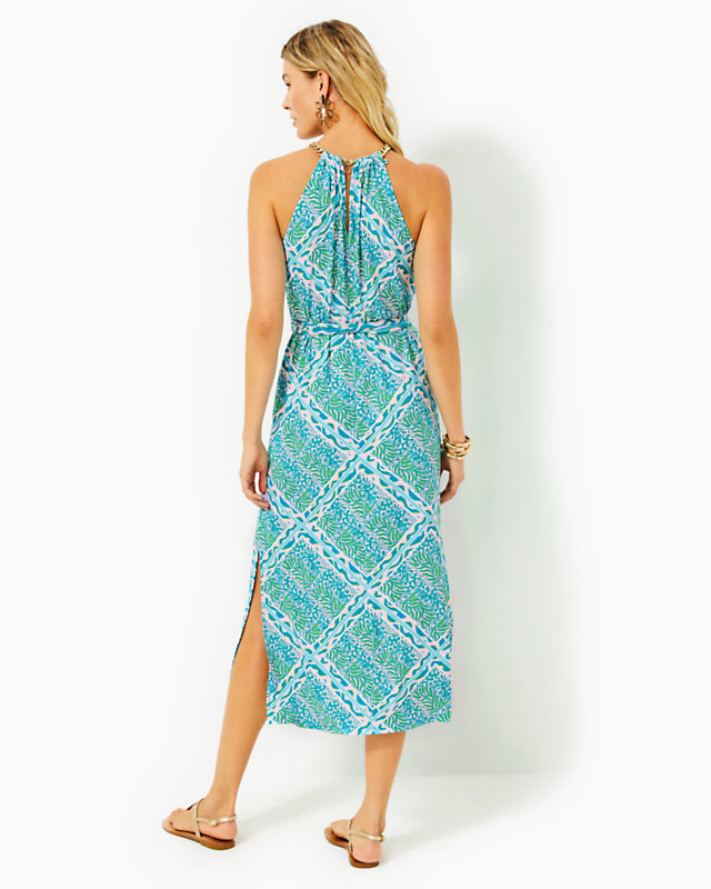 Bingham Halter Midi Dress | Lilly Pulitzer Outlet