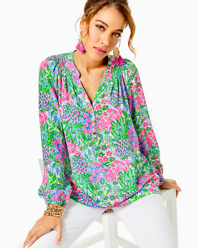 Elsa Silk Top | Lilly Pulitzer Outlet