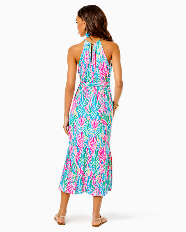 Bingham Halter Midi Dress | Lilly Pulitzer Outlet