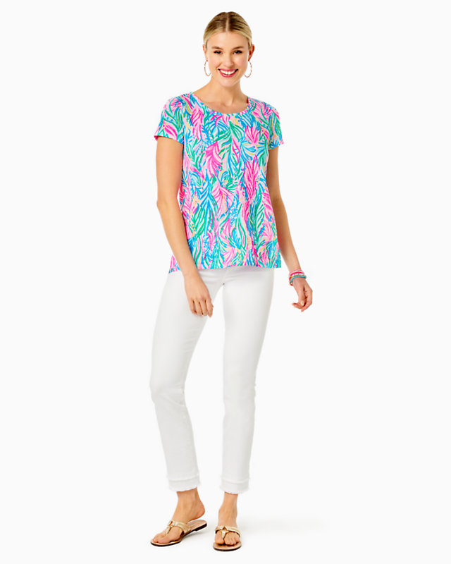 Etta Scoopneck Top | Lilly Pulitzer Outlet