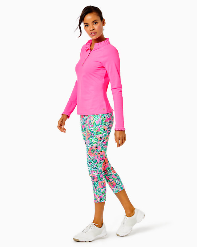 UPF 50+ Luxletic 25" Corso Crop Pant | Lilly Pulitzer Outlet