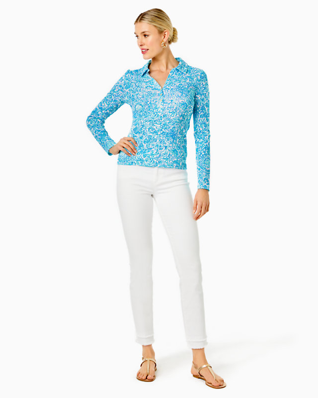 Reema Polo Top | Lilly Pulitzer Outlet