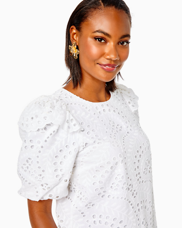 Aleena Eyelet Top | Lilly Pulitzer Outlet