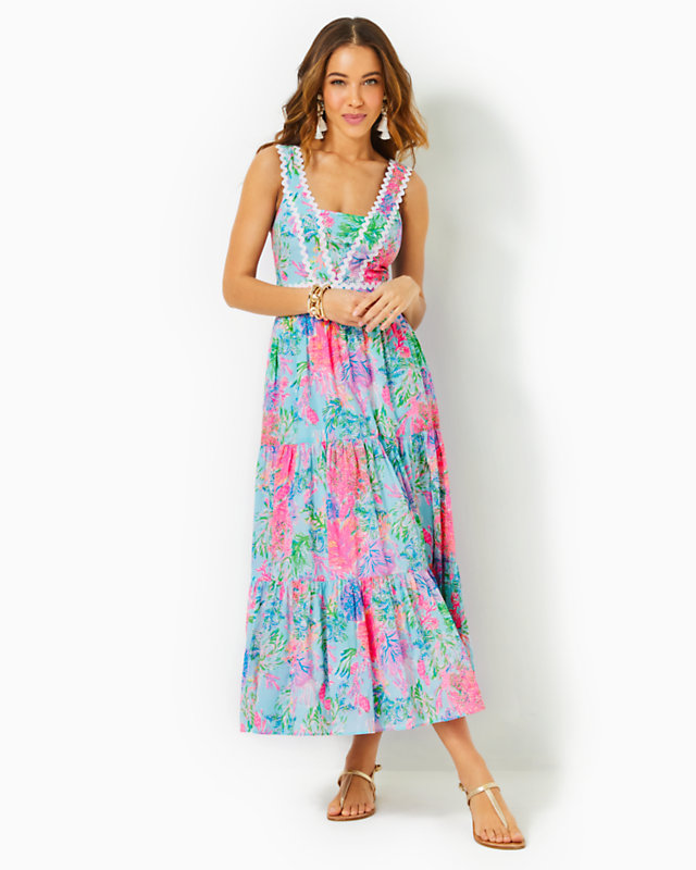 Pollie Midi Dress | Lilly Pulitzer Outlet