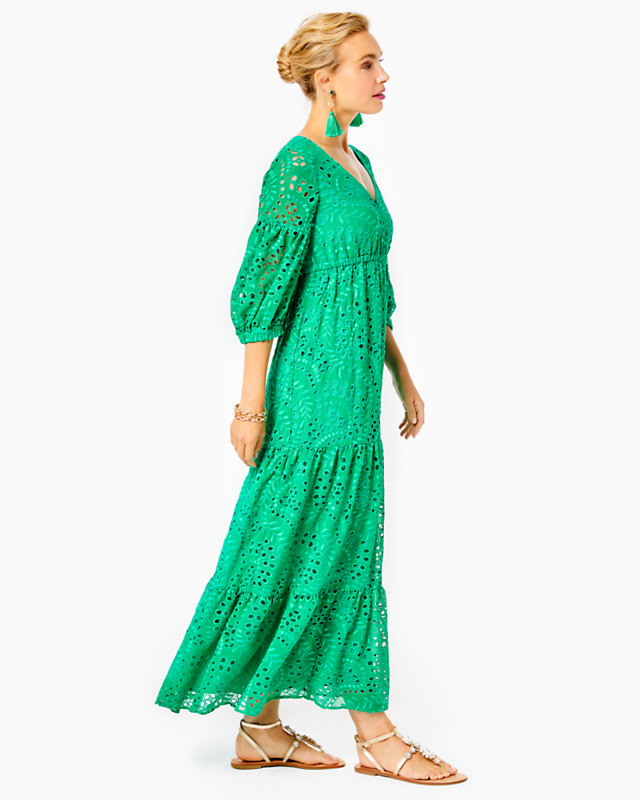 Breanne Eyelet Maxi Dress | Lilly Pulitzer Outlet