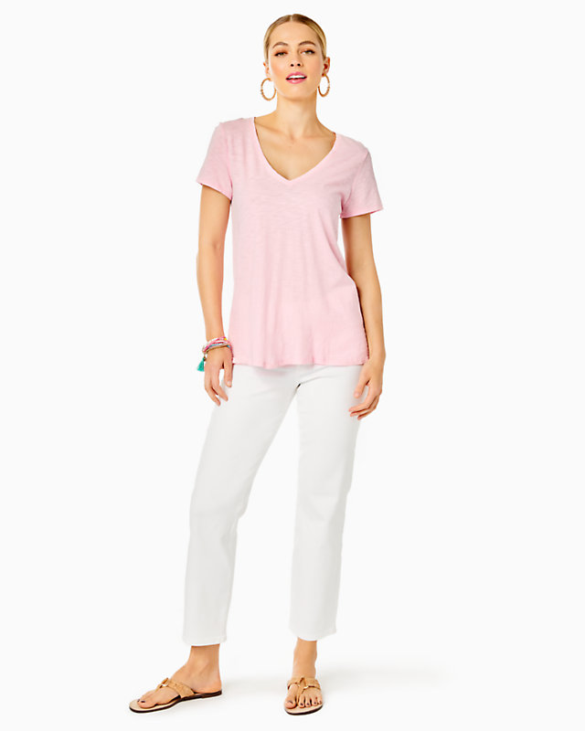 Etta V-Neck Top | Lilly Pulitzer Outlet