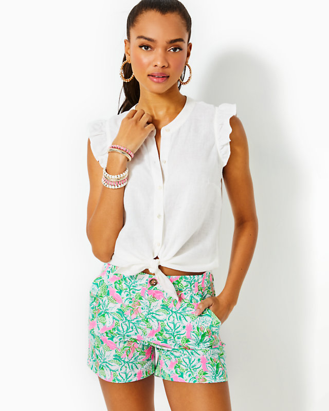 Briette Button Down Top | Lilly Pulitzer Outlet