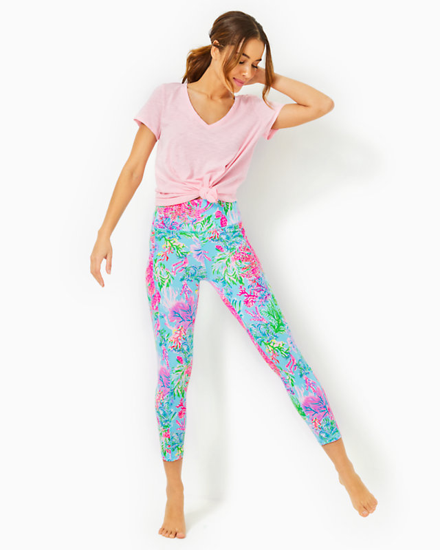 UPF 50+ Luxletic 24" Weekender High-Rise Midi Legging | Lilly Pulitzer Outlet