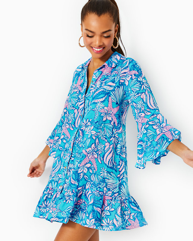 Linley Collared Cover-Up | Lilly Pulitzer Outlet
